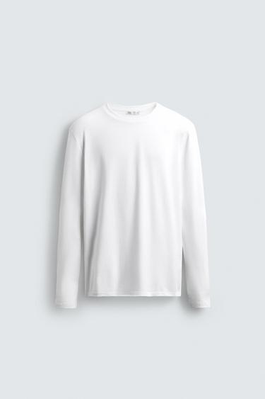 Maglione girocollo bianco
